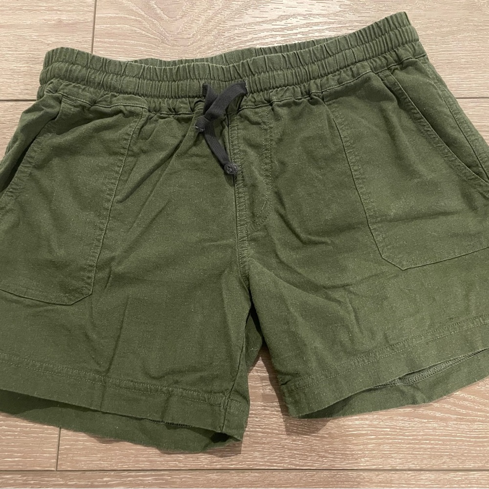 American Giant Olive Green Men's Shorts